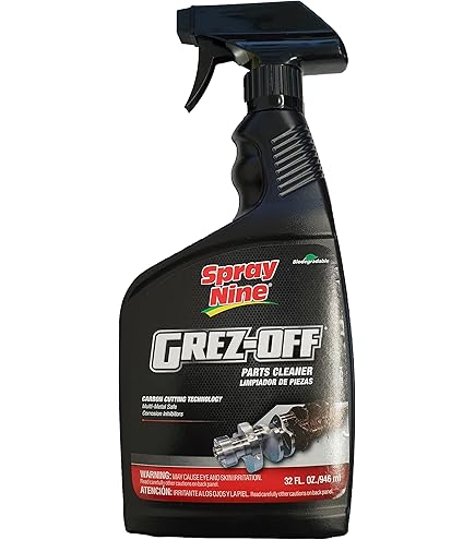 Amazon.com: Spray Nine 22732 Grez-Off Heavy Duty Degreaser, 32 oz