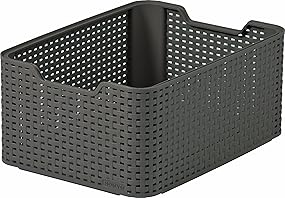 Curver Style, Caja Organizadora, Chocolate, M (18 L) 