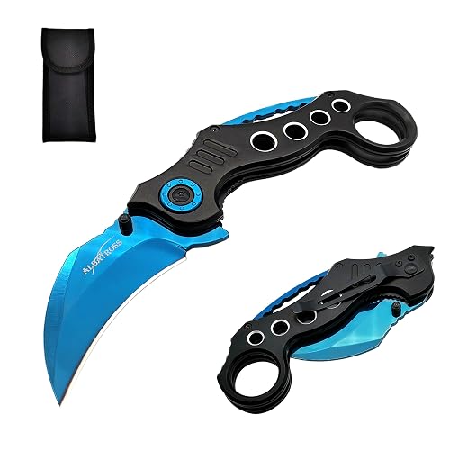 ALBATROSS EDC Cool Spring Assisted Folding Pocket Knives Tactical