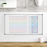 Smart Panda 12 Big Whiteboard Pens Bullet Tip Markers Set 12 Colours view 7