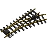 Bachmann Trains Universal Brass Track 30 Degree 4' Dia Turn, Right G Scale | Brass Track, For Outdoor and Indoor use, 94658