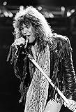 Jon Bon Jovi Poster 13x19 Quality Black And White Print