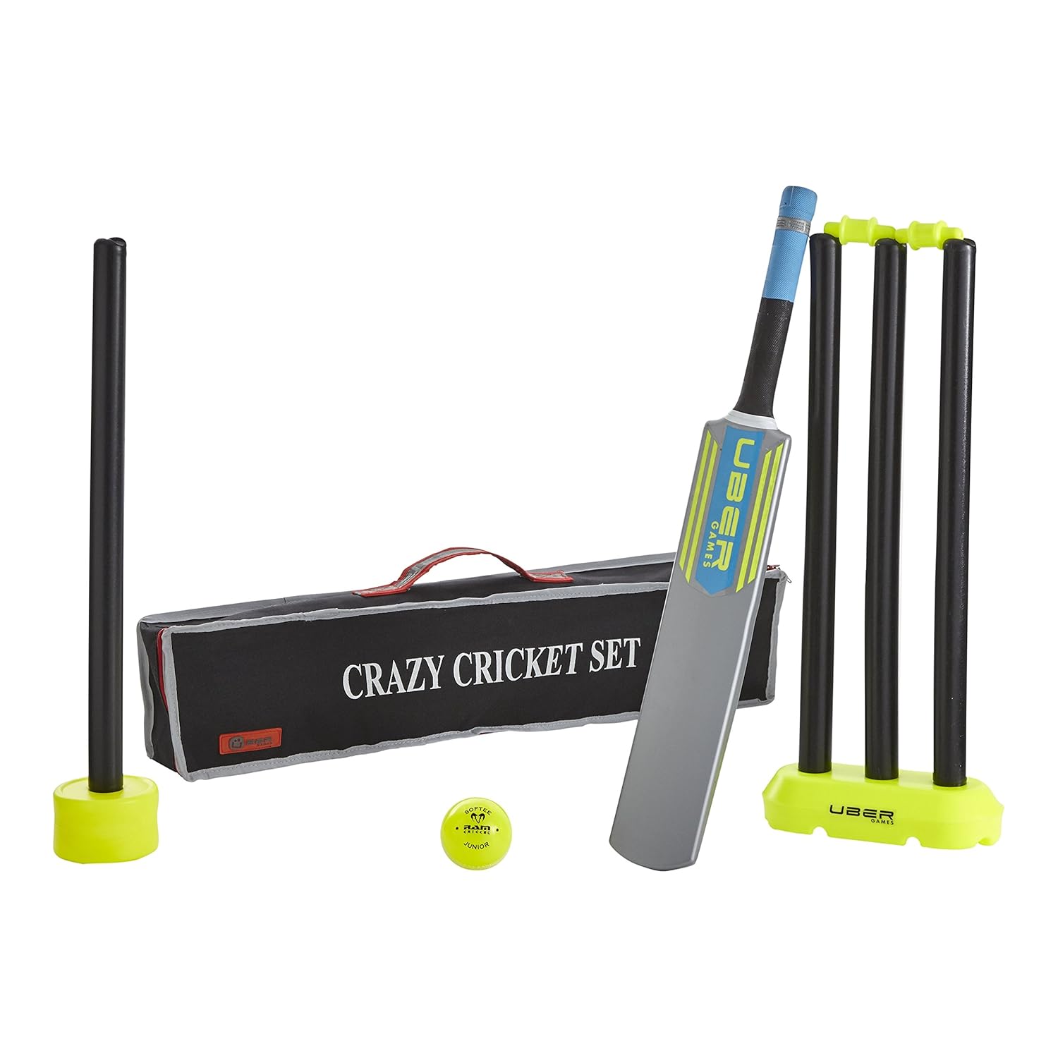 Buy Uber Games Backyard Crazy Cricket Plastic Cricket Set Micro