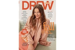 DREW Barrymore Magazine - Fall 2024: 73 New Decor, Beauty Trends, Parenting Personal Essay, Home, Food, School, Travel Guide, Work, Interview Highlights With Emily Blunt & More! Single Copy