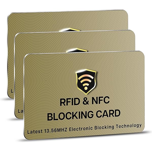 Amazon.com: SaiTech IT 5 Pack RFID Blocking Cards, One Protects