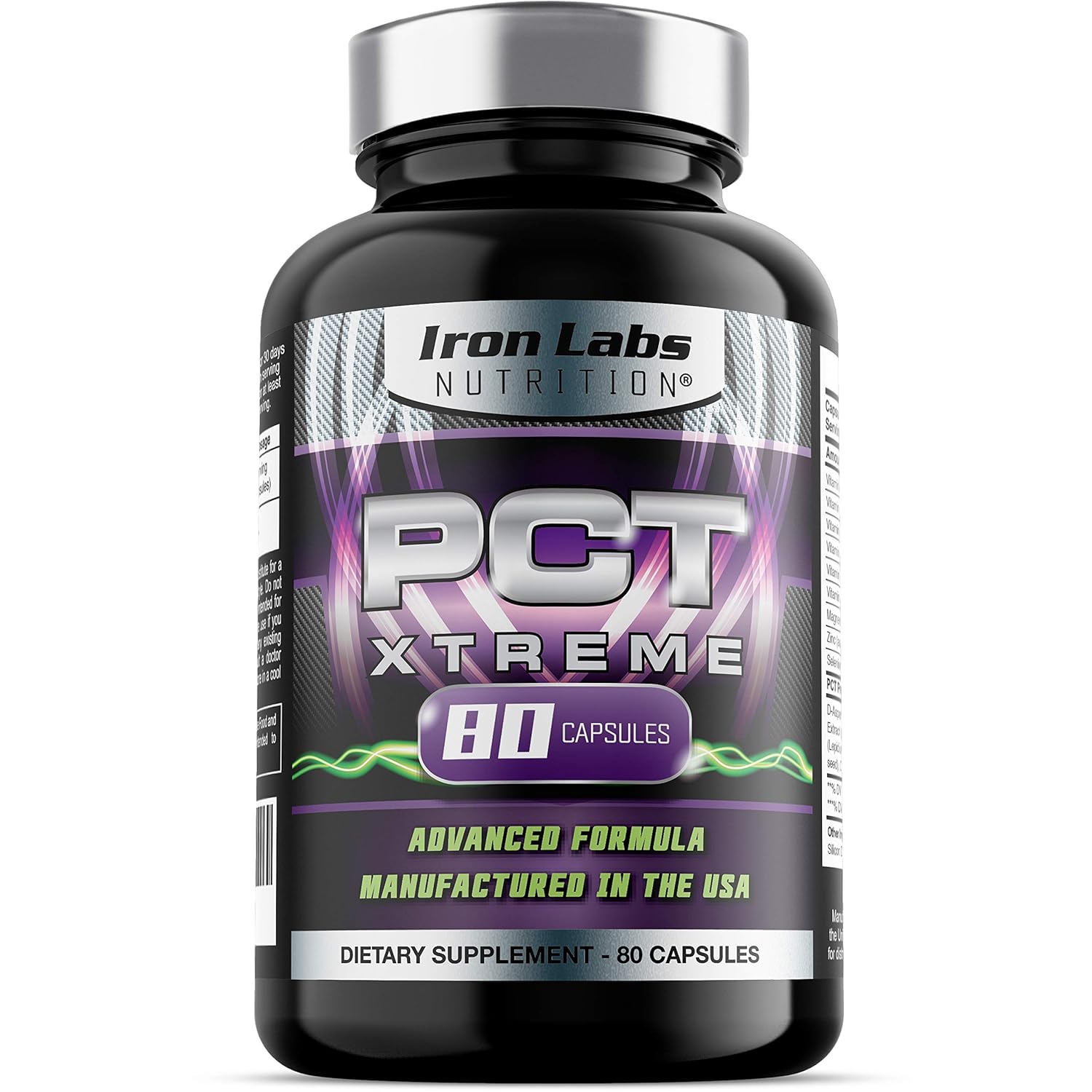 PCT Xtreme | 80 Capsules | Post Cycle Support & Natural Testosterone Booster | with an Exclusive Advanced Formula