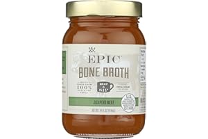 NATURE VALLEY Epic Artisanal Bone Broth, Beef Jalapeno Sea Salt, 14 oz.