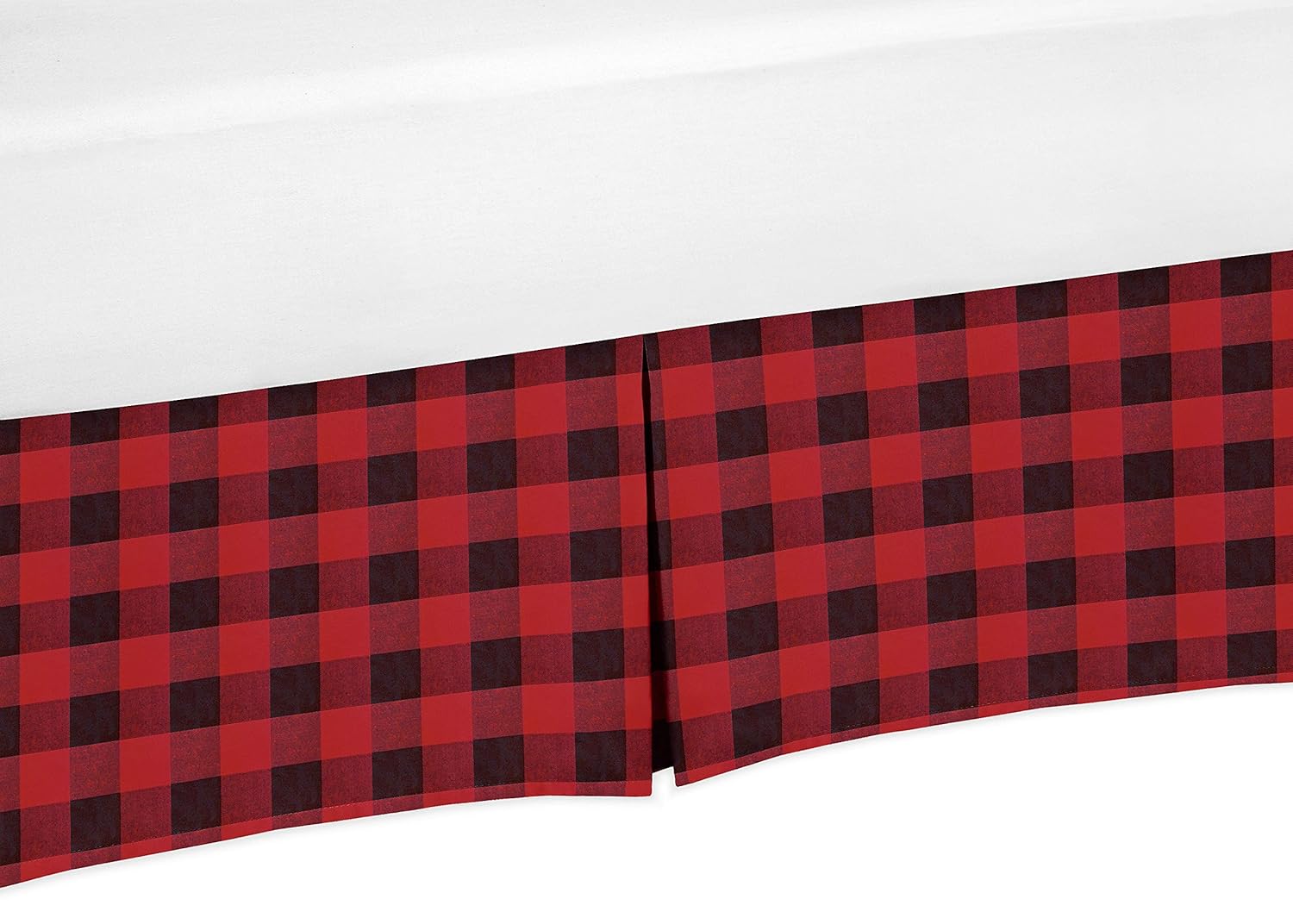 buffalo plaid crib bumper