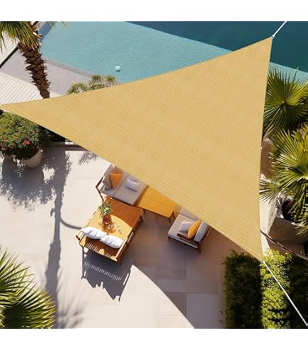 Amazon.com : Windscreen4less 20' x 25' x 25' Sun Shade Sail