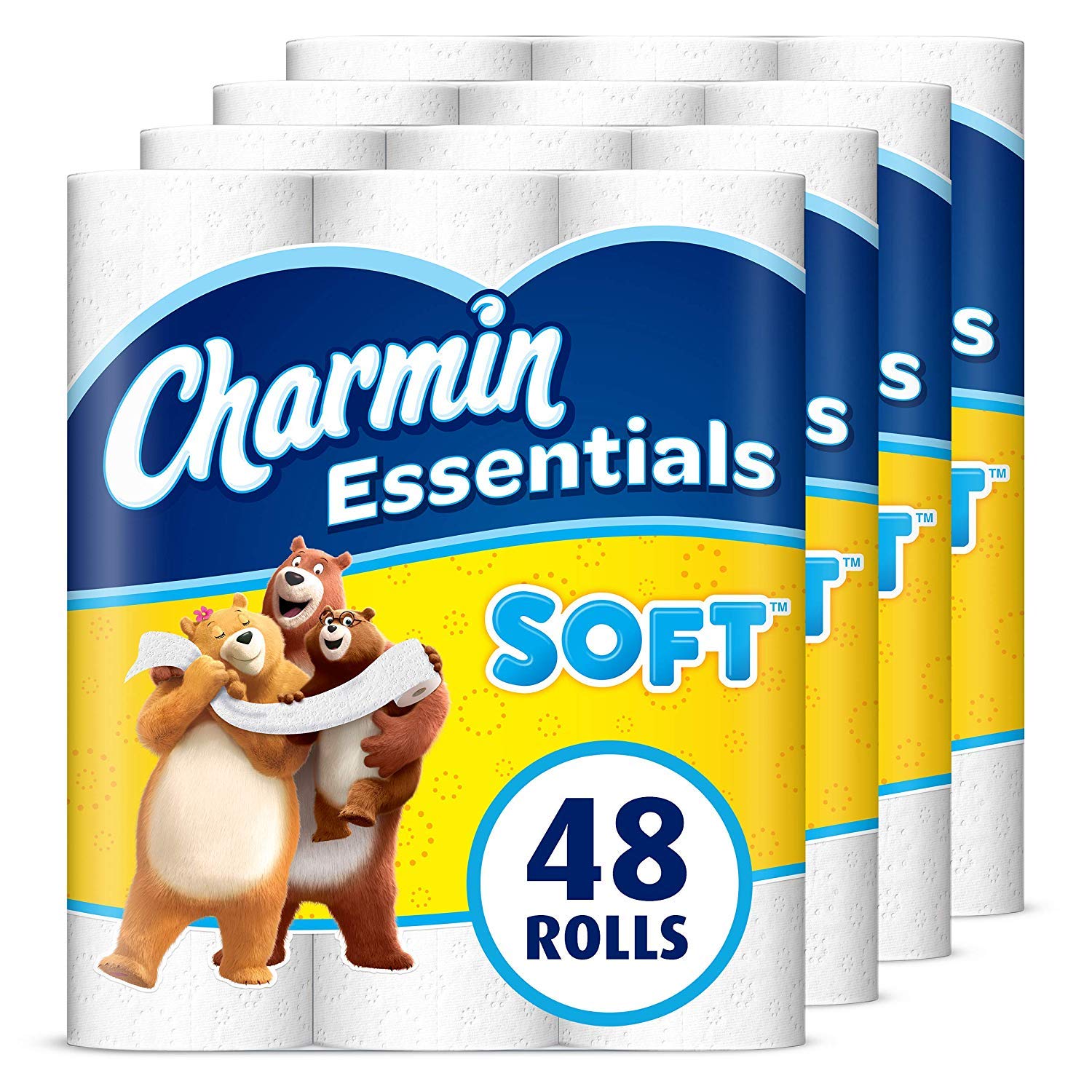 Charmin Essentials Soft Giant Toilet Paper Rolls, 48 Count Amazon.in
