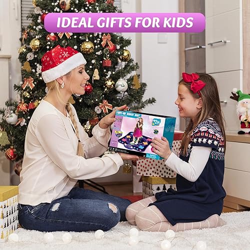 Dance Mat Toys for 3-12 Year Old Girls Boys, Dance Mats with - Main Image