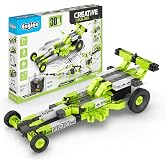 Engino: Creative Builder - 30-In-1 Multimodel Series, Toy Vehicles Brick Set, Motorized, Snap Assembly Construction, Young Engineer STEM Kit, Kids 7+
