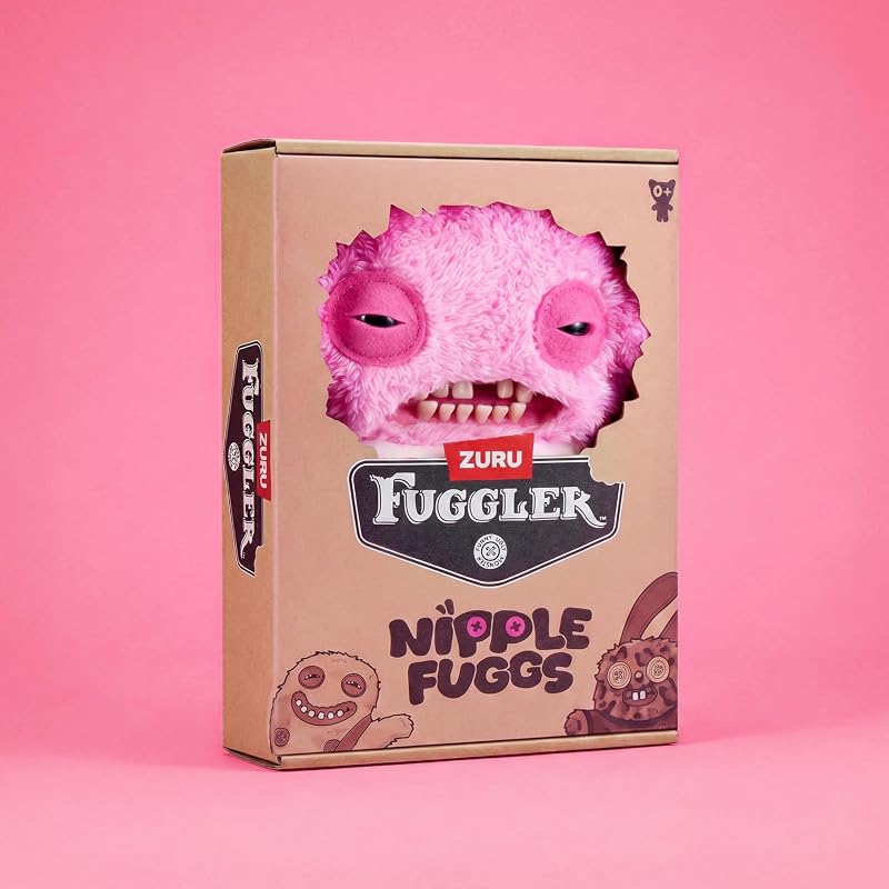 Brinquedo colecionável de peluche de 9 polegadas de Mamilo Fuggs (Sir Nobbynuts) por ZURU
