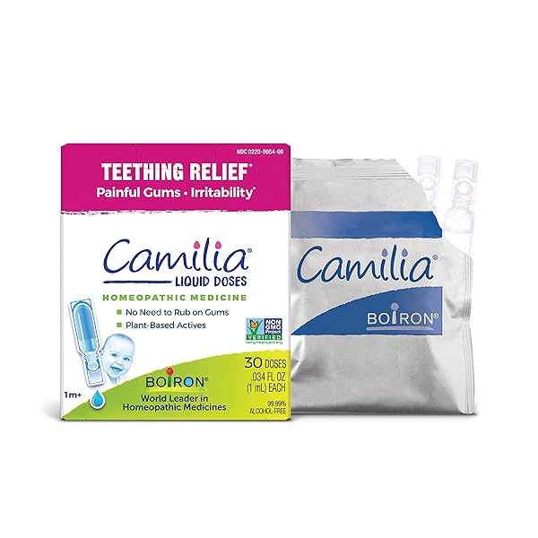 BOIRON CAMILIA TEETHING DROPS FOR DAYTIME AND NIGHTTIME...