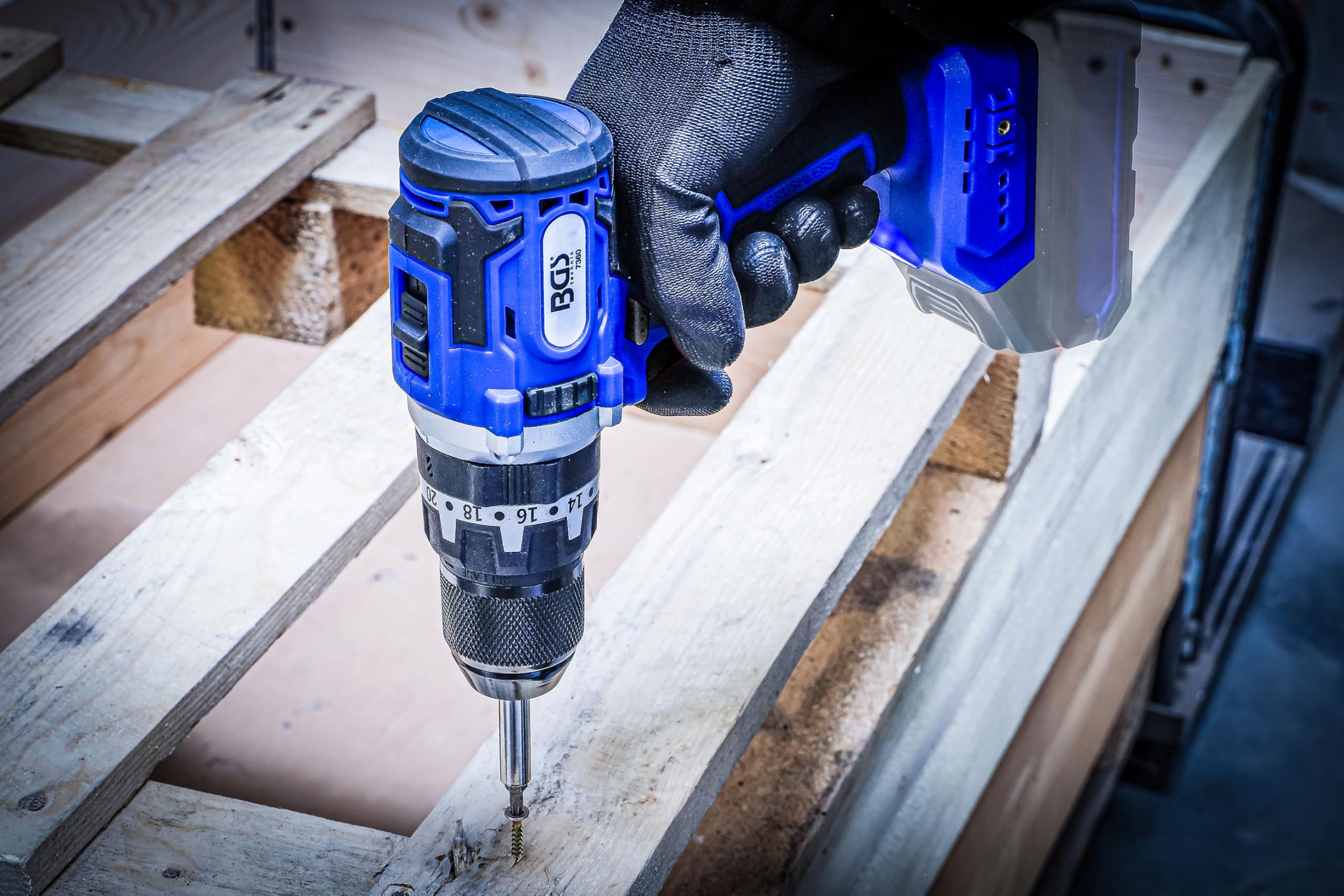 BGS 7360 | Akku-Schlagbohrschrauber | bürstenlos | 65 Nm | 18 V | ohne Akku 5