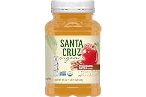 Santa Cruz Organic Cinnamon Apple Sauce, 23oz (Pack of 1)