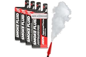 AUTOLINE PRO Automotive Smoke Machine 4.4oz Fluid Solution - Starter Size | Thick Smoke | Clean Output | OEM Approved for EVAP Leak, Vacuum, Exhaust, Turbo, Super Chargers, Fuel & Intake and More