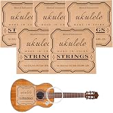 5 Set Nylon Ukelele Strings Ukulele Accessories Concert Ukuleles Strings for Soprano Concert and Tenor Ukele 21 23 26 Inch