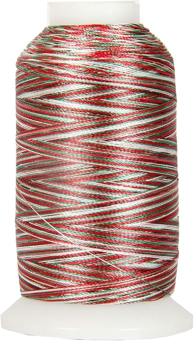 Amazon.com: Threadart Variegated Polyester Embroidery Thread - 40wt