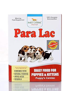 Para Canine Lac Powder 400 g A Complete Diet for Puppies (Chicken)