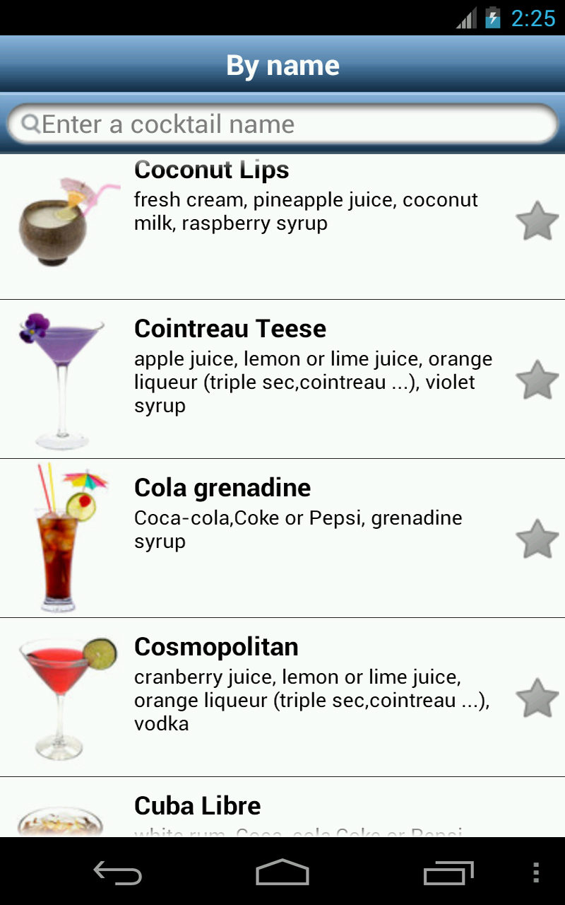 SOS Cocktail Pro - drink recipes - Thumbnail 5