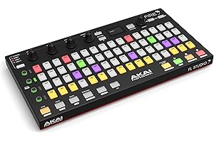 AKAI Professional Fire (Software Bundle) - USB MIDI Controller for FL Studio with RGB Clip / Drum Pad Matrix and FL Studio Fr