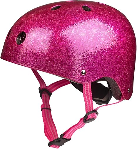 glitter bike helmet
