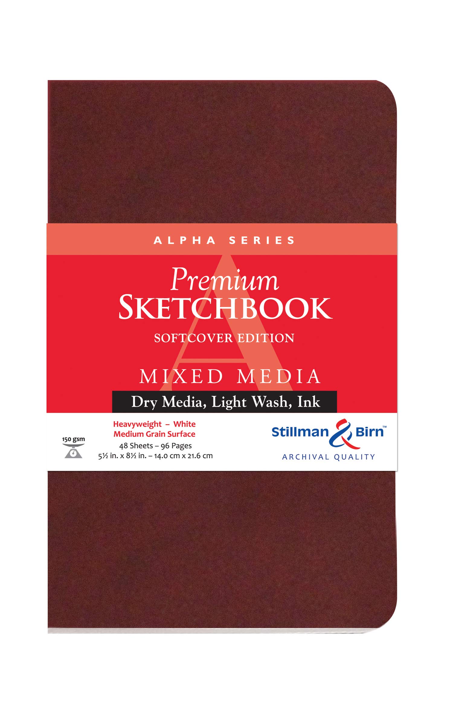 Alpha Softcover Sketchbook 5.5X8.5