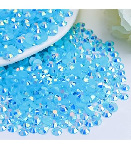 Briskbloom - 2000 Diamantes De Imitación De Resina De 4 Mm, Con Parte 