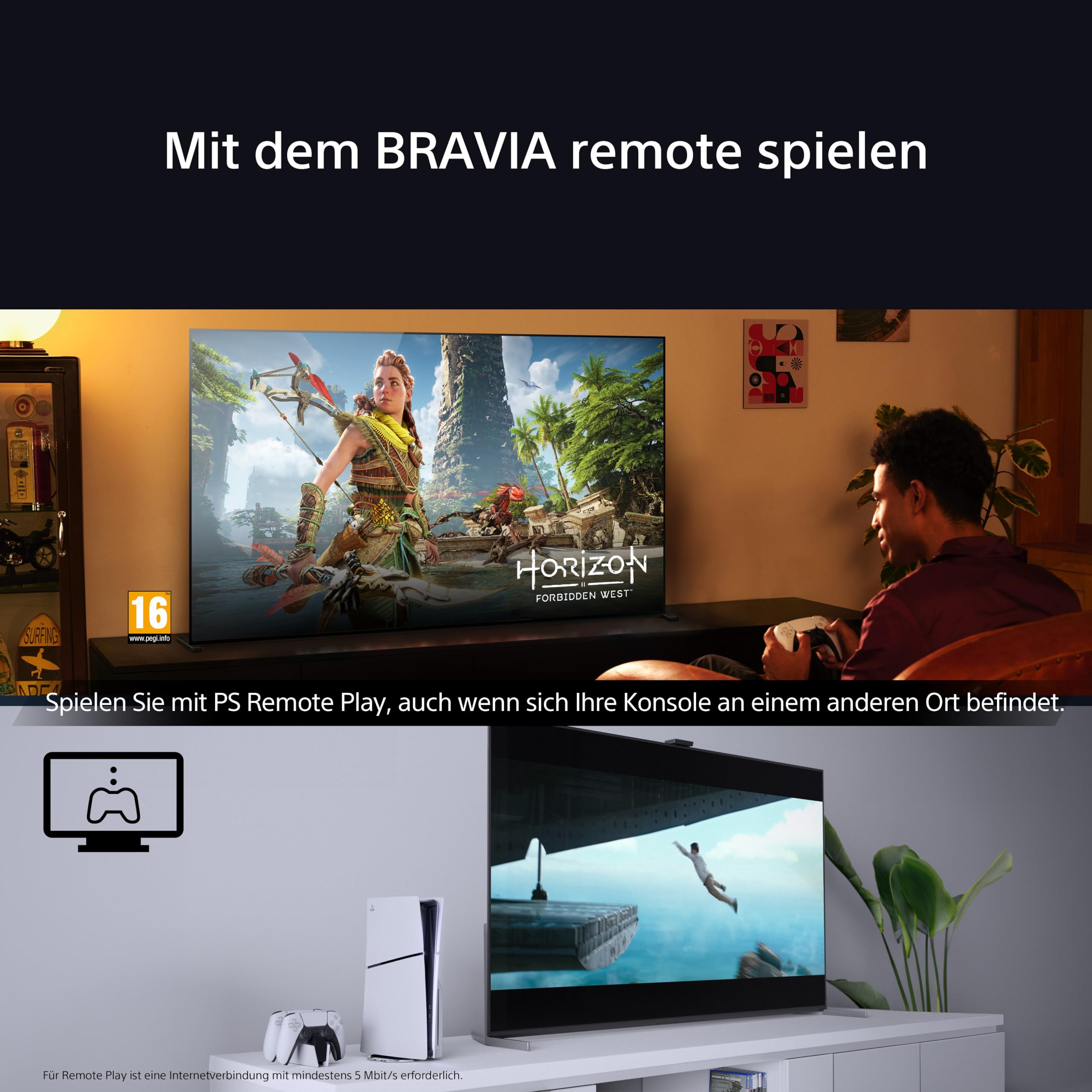Sony BRAVIA 9 QLED (XR l Mini LED) 75 Zoll 4K HDR Google Smart TV (2024) | Gaming-Funktionen, IMAX Erweitert, Dolby Vision Atmos, Chromecast, AirPlay, 120Hz K75R90 [Energieklasse D] 6