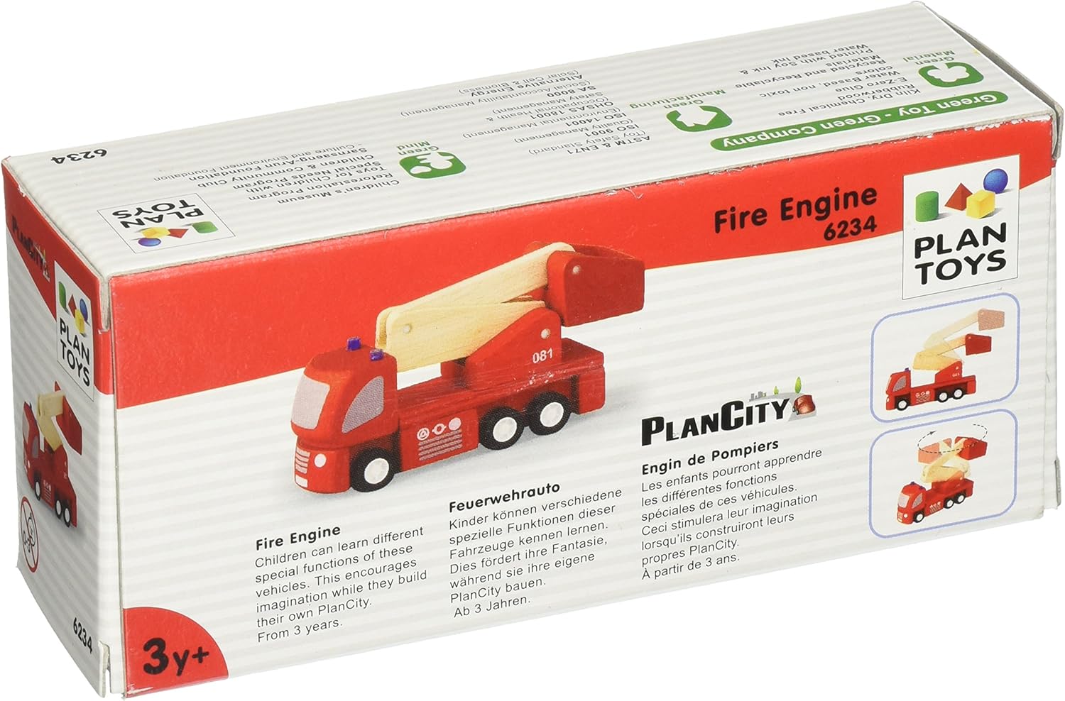 plan toys fire engine