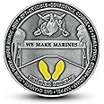 Marine Corps Recruit Depot Parris Island Challenge Coin | Officially Licensed USMC | Disabled Vet Owned - MCRD Parris Island Coin