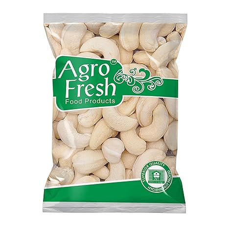 Agro Fresh Whole Cashewnut,  W 320, 100g