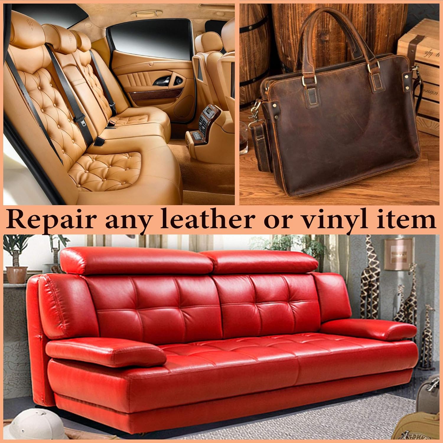 Amazon Com Leather Repair And Vinyl Repair Kit Vinyl And