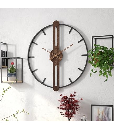 Amazon.com: Skilcraft Self-Set Wall Clock - Plastic Contemporary