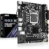 JUXIESHI LGA 1151 Motherboard H110 for Intel 9th 8th 7th 6th Gen CPU with PCI-E 3.0, DDR4 Support MAX 32GB Desktop Memory, SA