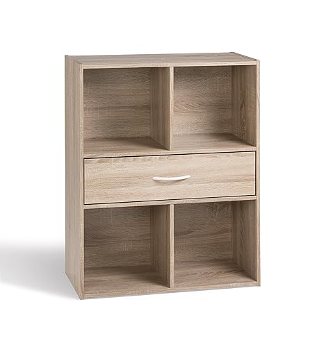Alsapan Compo 1 Drawer 4 Cube Unit With Melamine 80 X 62 X 29 5