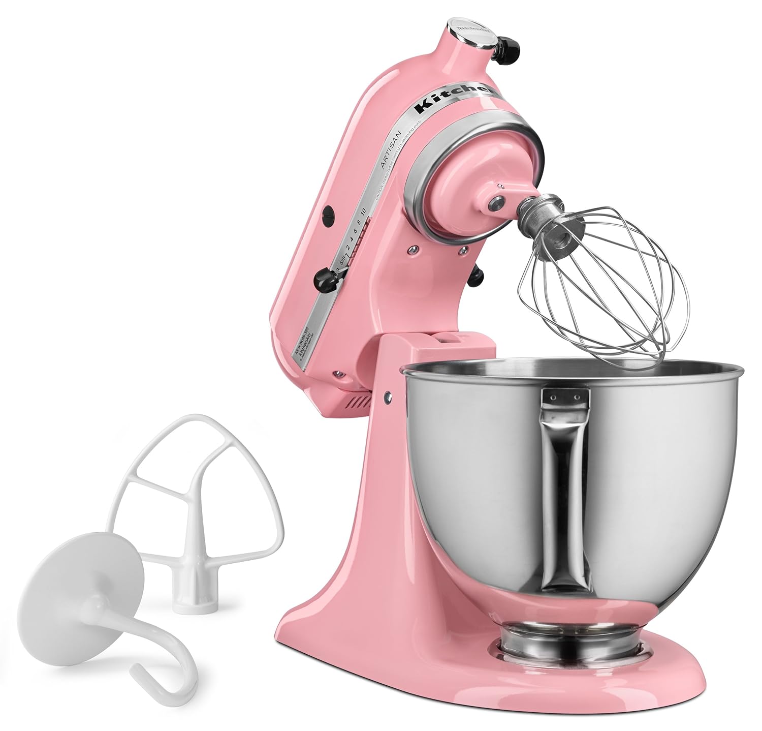 Small Appliances Contour Silver KitchenAid KSM150PSCU Artisan Series 5