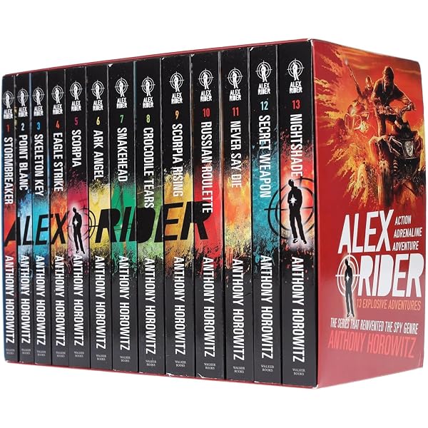 Amazon.com: Alex Rider 10 Books Box Set Complete Collection By