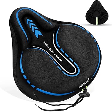 Housse De Coussin De Selle Vélo Schwinn - Gel Noir - Confort - Neuf