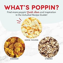 DASH Hot Air Popcorn Popper Maker with Measuring