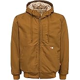 TICOMELA FR Jackets for men Flame Resistant Duck Hoodies Insulated Hooded Coat Outwear Water Repellent Oil Resistant