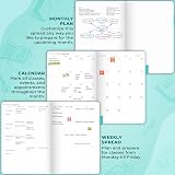 Clever Fox Teacher Planner – School Year Planner with Calendars & Lesson Plans view 5