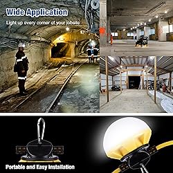 G GJIA 50FT Construction String Lights, IP65