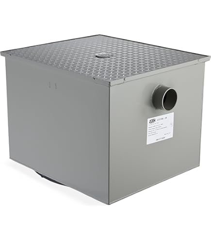 Amazon.com: Zurn GT2701-20-3NH Lo-Profile Steel Grease Interceptor