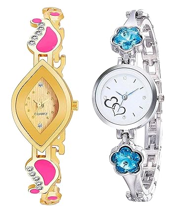 Analog Multi Color Dial Watch for Women and Girls - SHREE-88173
