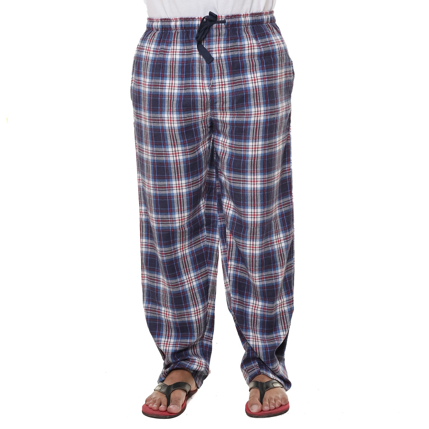 jpf smart mens multicolor checked cotton comfort night wear pyjama pant