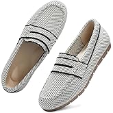 Vespiero Loafers for Women Comfortable Slip on Work Flats Shoes Womens Dressy Casual Walking Shoes