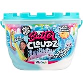 Compound Kings Butter Cloudz Slime Bucket, Blue Raspberry Scented | Soft Butter Cloud Texture &bull; Blue Raspberry Scented &bull; Non-Sticky Formula &bull; Stretch, Swirl &amp; Squish Fun &bull; Sensory Play