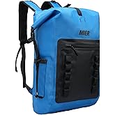 MIER Dry Bag Waterproof Backpack 30L Dry Sack Heavy Duty Roll-Top Closure for Kayaking, Beach, Boating, Swimming, Surfing